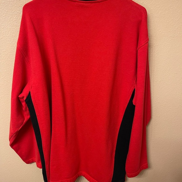 NFL Tampa Bay Buccaneers Red V-Neck Sweater - Picture 3 of 3